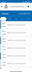 Horario Teléfono 1